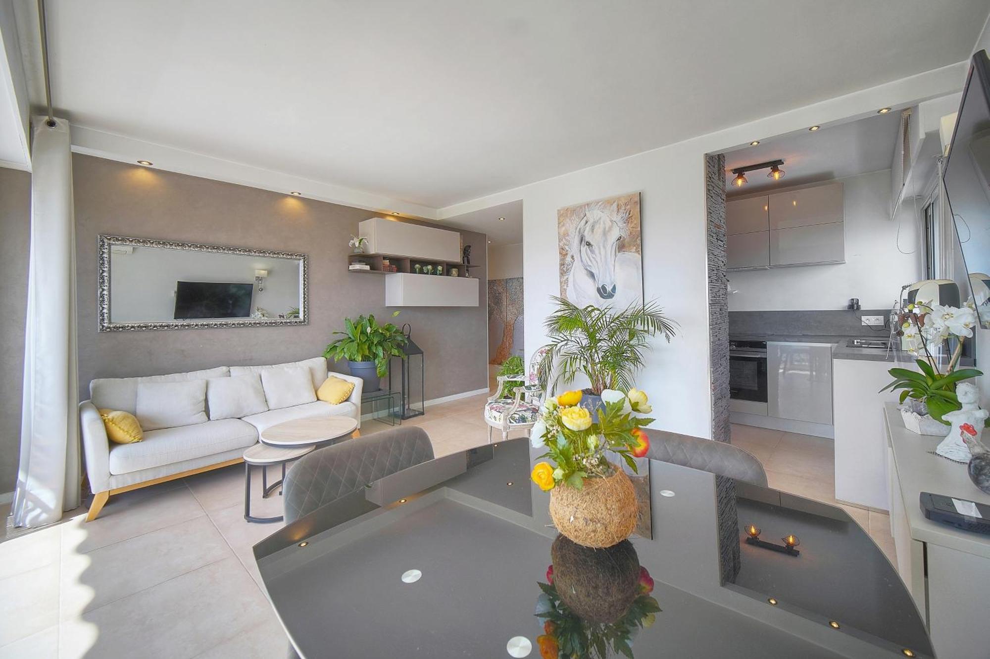 Frgk "Etoile Du Sud Terrasse Vue Mer Palm Beach" Cannes Ngoại thất bức ảnh