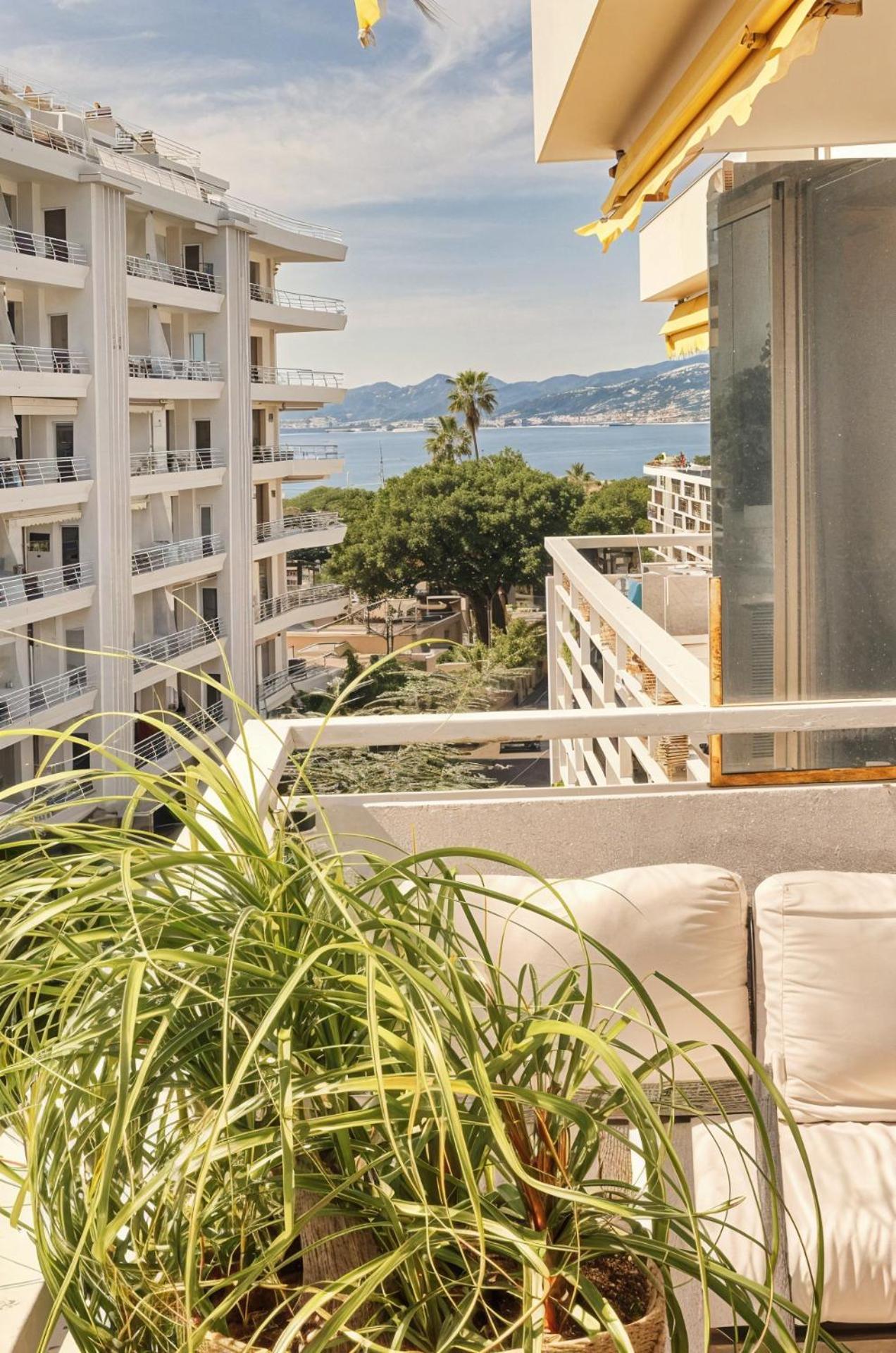 Frgk "Etoile Du Sud Terrasse Vue Mer Palm Beach" Cannes Ngoại thất bức ảnh